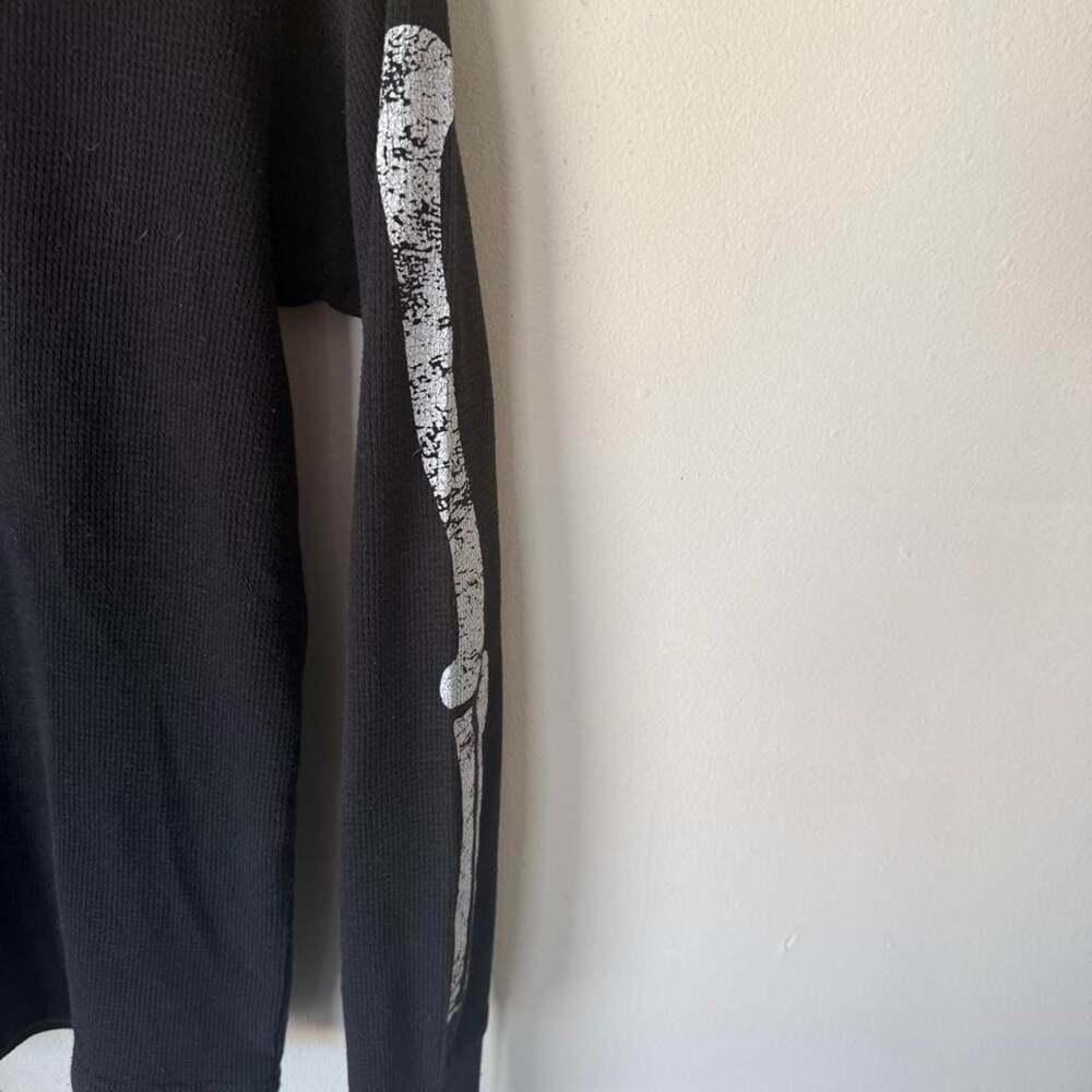 Vintage 2000 Misfits Long Sleeve Waffle Thermal Shirt Medium - Picture 3 of 4